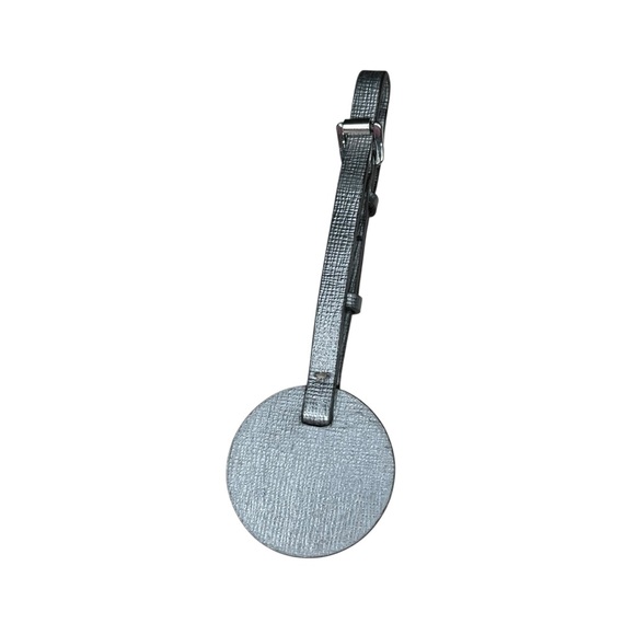 Michael Kors Silver Bag charm tag with buckle - Picture 4 of 4